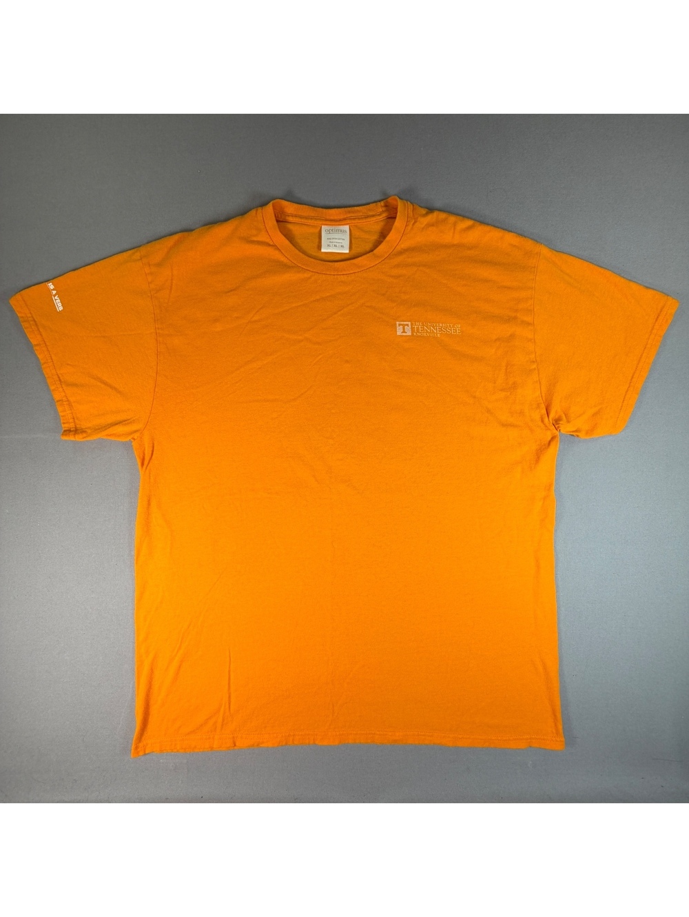 Tennessee Vol Shirt Mens XL Orange Vol For Life Rocky Top University Graphic Tee